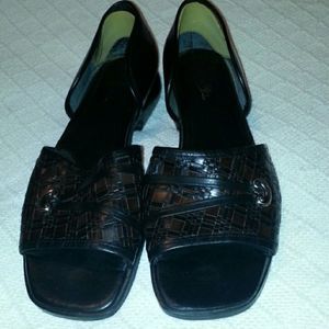 Artiva Leather Woven Sandals‎ Sheila Style 7.5